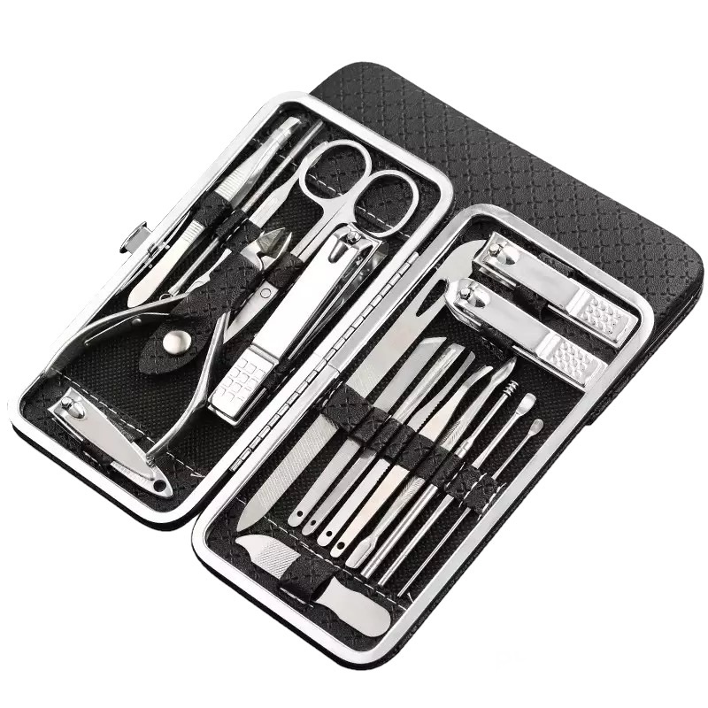 19 In 1 Stainless Steel Manicure Set